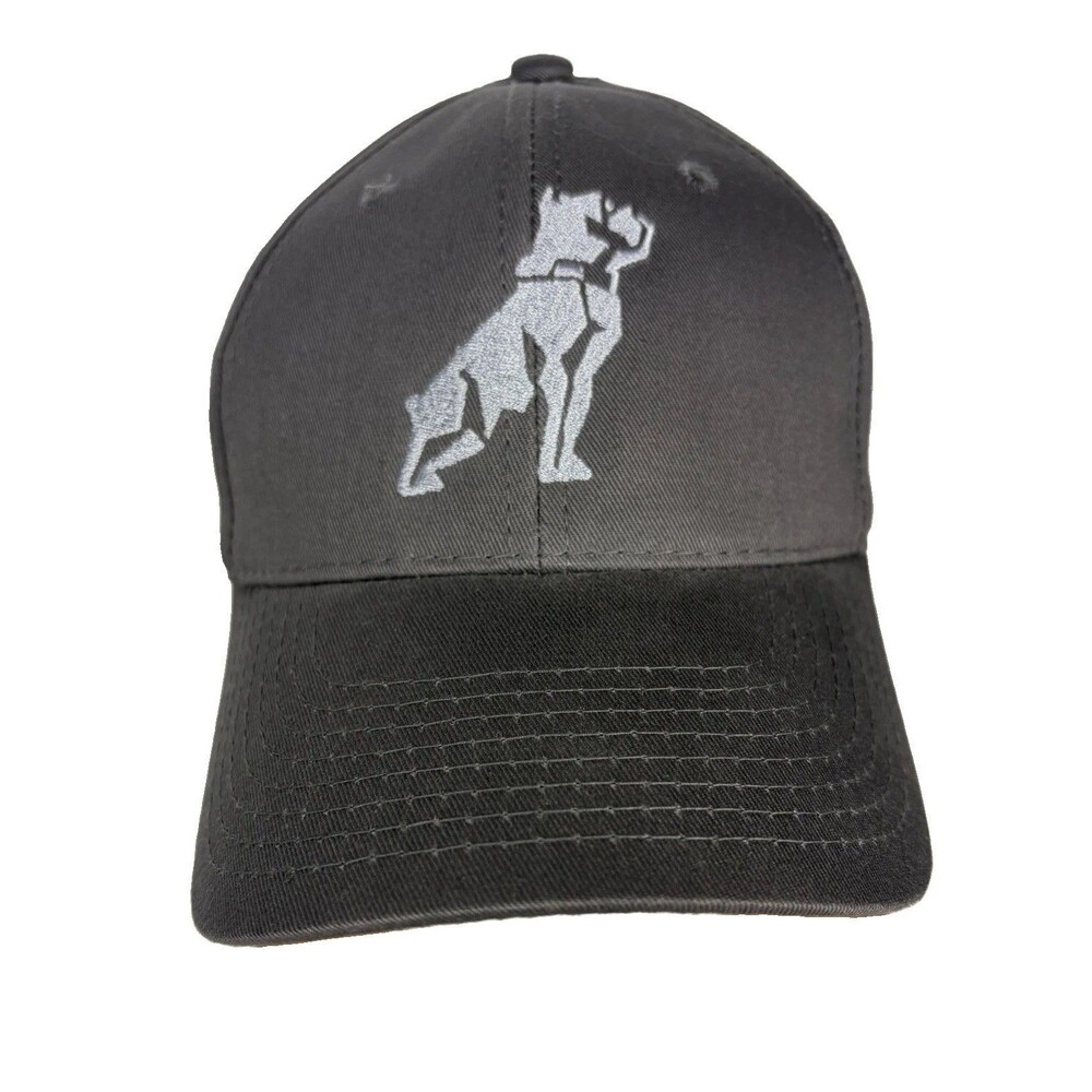 MACK Trucks Legacy Bulldog Logo OC Sports Grey Adjustable Hat Cap OSFM